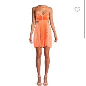 alc mini dress in color nectar size six BNWT